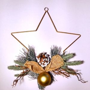 Bronze Star Wreath Base